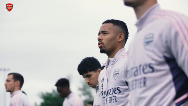 Gabriel Jesus focus: Brazilian shows of skills in training